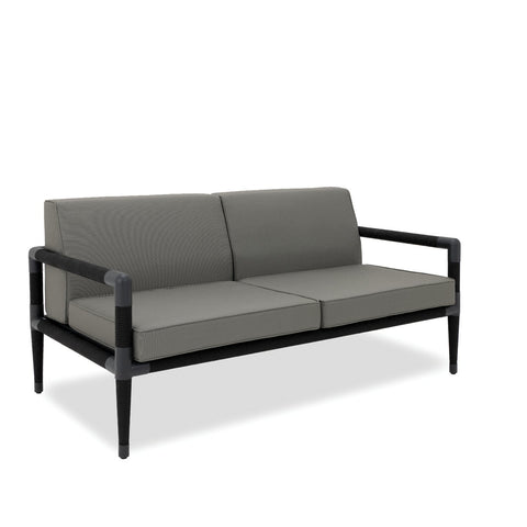 Marina 2 Seat Sofa - Black Rope