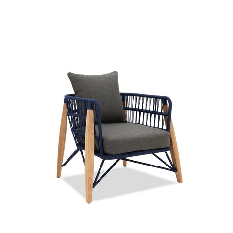 Pimlico Club Lounge | Armchair Blue Rope